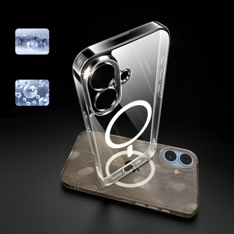 Etui case Classy Clear Magnetic na iPhone 16 Plus - przezroczyste UGREEN