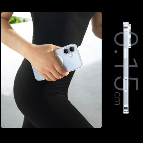 Etui case Classy Clear Magnetic na iPhone 16 Plus - przezroczyste UGREEN