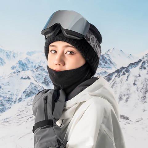 Komin narciarski komfort termiczny Oli rozmiar L - czarny Qunature