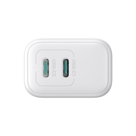 Ładowarka sieciowa 2x USB-C 20W PD QC 3.0 - biała JOYROOM