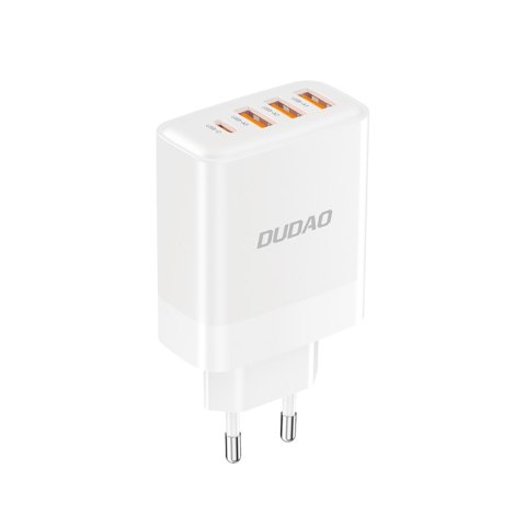 Ładowarka sieciowa 3x USB-A 1x USB-C PD 20W - biała DUDAO