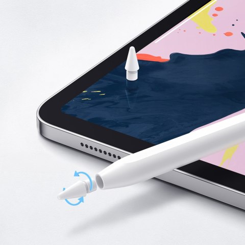 Rysik stylus aktywny do Apple iPad Pro Air Mini 130mAh USB-C - biały JOYROOM