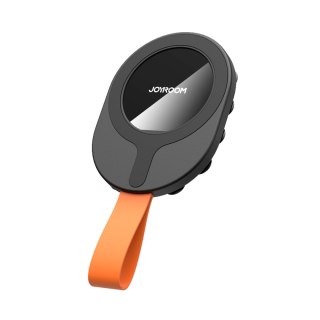 Uchwyt magnetyczny na telefon 4.7-7'' z przyssawkami na szybę lustro - czarno-pomarańczowy JOYROOM