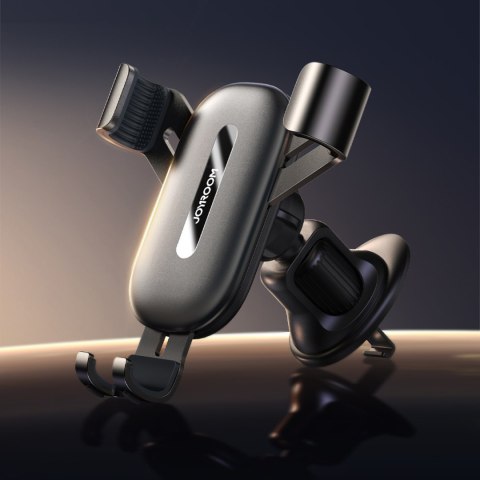 Uchwyt samochodowy grawitacyjny na telefon na kratkę nawiewu - czarny JOYROOM