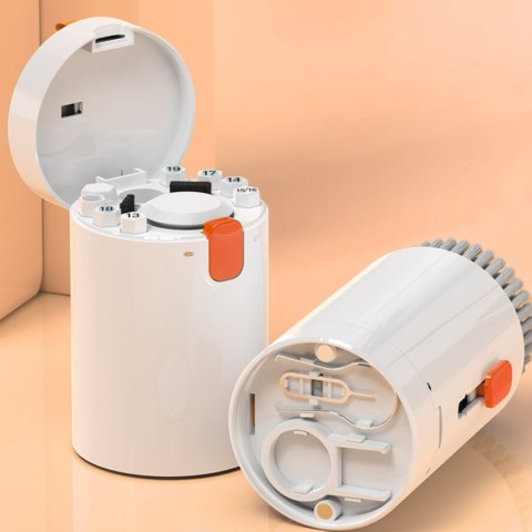 20w1 Wielofunkcyjny zestaw czyszczący do telefonów słuchawek klawiatury ekranu optyki - biały HURTEL