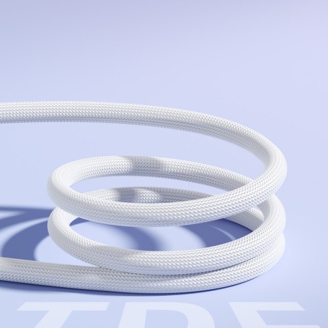 Kabel przewód Crystal-Clear Series 30W USB-C - iPhone Lightning 1.2m - biały JOYROOM