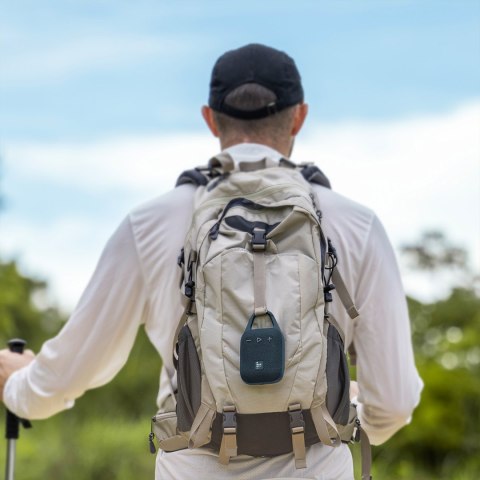 Mały turystyczny głośnik bezprzewodowy Mirtune H1 Bluetooth 8W - niebieski Tronsmart