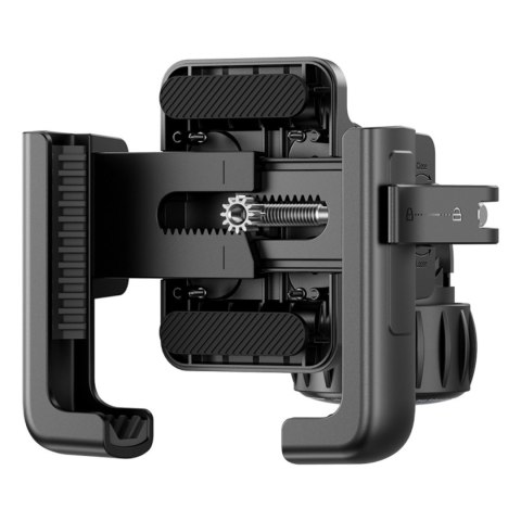 Uchwyt na telefon GoTrip na rower hulajnogę skuter mocowany na kierownicę - czarny BASEUS