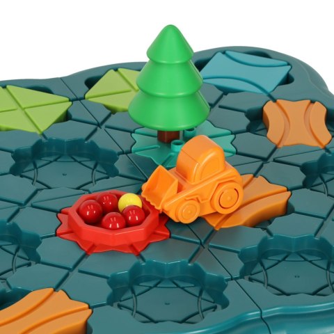 Gra logiczna planszowa labirynt tor przeszkód 56 el. Kik Sp. z o. o. Sp. k.