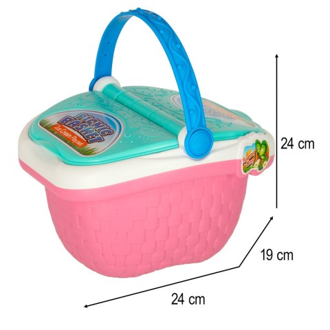 Kosz piknikowy koszyk lodziarnia desery jedzenie prowiant przekąski na piknik Kik Sp. z o. o. Sp. k.