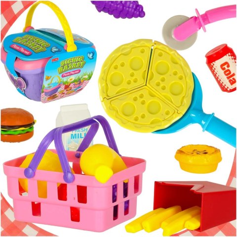 Kosz piknikowy koszyk owoce soki napoje jedzenie prowiant przekąski na piknik Kik Sp. z o. o. Sp. k.