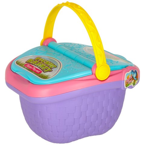 Kosz piknikowy koszyk owoce soki napoje jedzenie prowiant przekąski na piknik Kik Sp. z o. o. Sp. k.