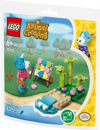 Klocki Animal Crossing 30703 Julian i plażowy obraz LEGO