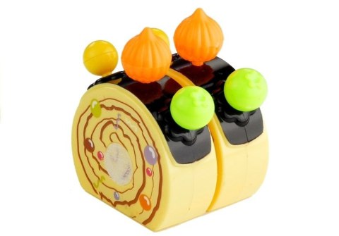 Serwis Urodzinowy Tort Ciasteczka Świeczki Lody LEAN Toys