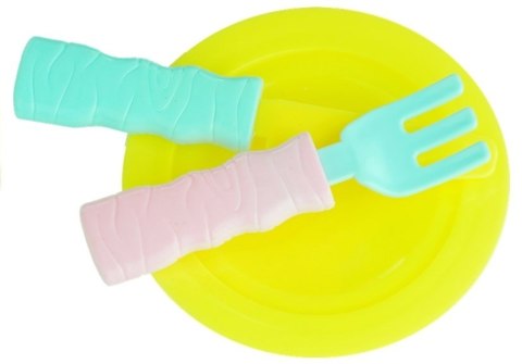 Serwis Urodzinowy Tort Ciasteczka Świeczki Lody LEAN Toys