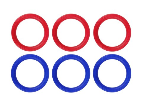 Gra Zręcznościowa Rzut Obręczą Kolorowe Butelki Punkty LEAN Toys