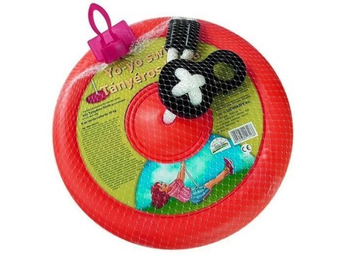 Huśtawka Okrągła Talerz Ogrodowa Dla Dzieci 423 Czerwona Dorex