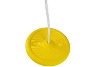 Huśtawka Okrągła Talerz Ogrodowa Dla Dzieci 423 żółta Dorex