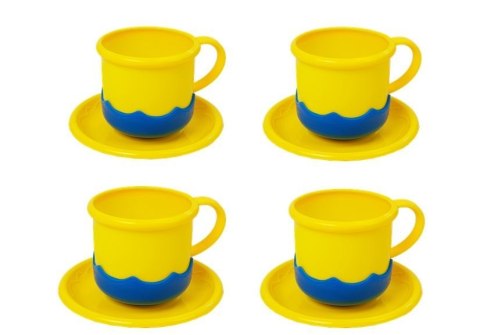 Zestaw Naczyń Plastikowych Mały Kucharz Garnki LEAN Toys