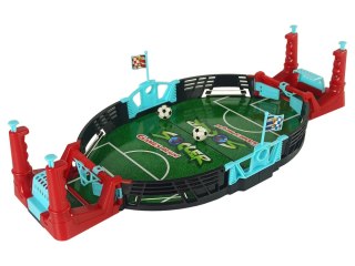 Gra Zręcznościowa Stołowa Mini Piłka Nożna Piłkarzyki Bramka LEAN Toys