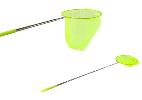 Siatka Na Motyle Owady Składana Teleskopowa 85 cm Żółta LEAN TOYS