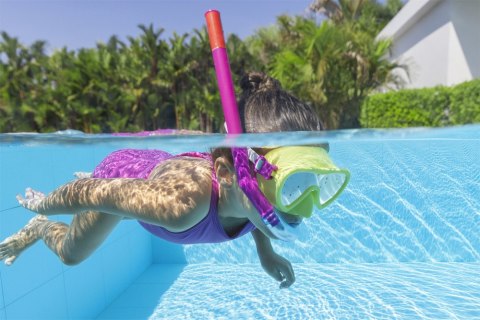 Maska z Rurką do Nurkowania Żółto- Różowa Bestway 24036 Bestway