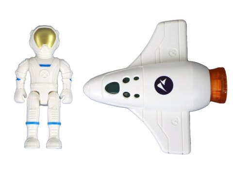 Misja Kosmiczna Zestaw Kosmiczny Rakieta Kosmonauta Kosmos 4 ELE LEAN Toys