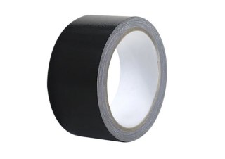 Taśma Tekstylna Wytrzymała Mocna Uniwersalna Czarna 48mm/54Y LEAN