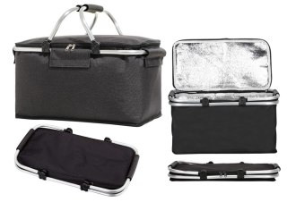 Termiczny Izolowany Koszyk Piknikowy Składany 30l LEAN