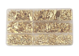 Zestaw konektorów samochodowych kablowych 600szt LEAN