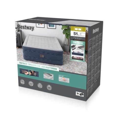 Dmuchany Materac 203 x 152 x 51 cm Bestway 6716P Bestway