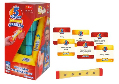 Gra towarzyska 5 sekund SZTAFETA Trefl 02601 Trefl Gry