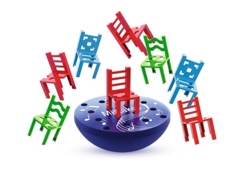 Gra zręcznościowa Mistakos Krzesła Platform Trefl 02514 Trefl Gry