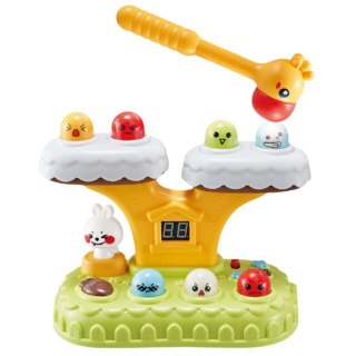 Gra Zręcznościowa Whack-A-Mole Dla Malucha 20 Melodii 7 Poziomów Prędkości LEAN Toys