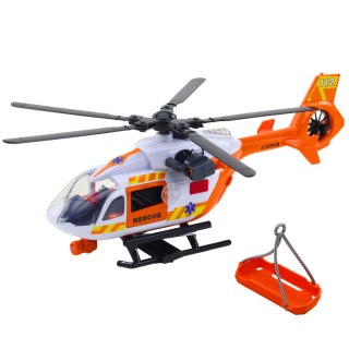Helikopter Ratunkowy Hak Nosze Światła Dźwięki 1:14 LEAN Toys