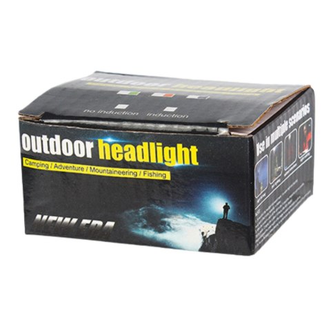 Latarka Czołowa LED Czołówka Wodoodporna 6 Trybów Świecenia LEAN