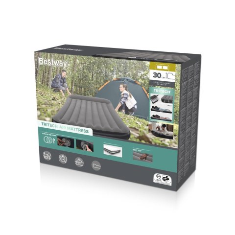 Materac Dmuchany Dwuosobowy 150 x 203 x 30 cm Bestway 671BS Bestway