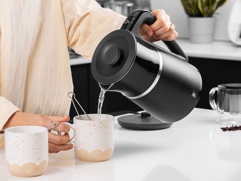 Czajnik elektryczny z regulacją temperatury CEG020 czarny Lafe