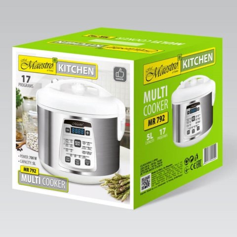 Multicooker 5l, 17 programów, 700W MR-792 Feel-Maestro