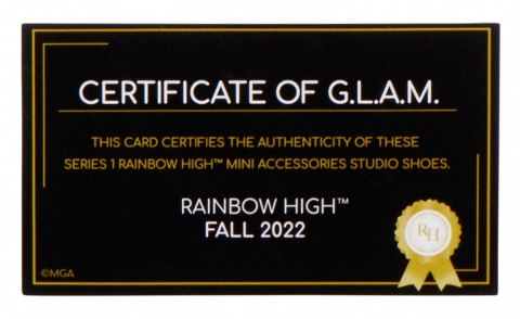Akcesoria Rainbow High Buty asortyment 1 sztuka MGA
