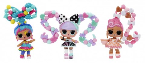Lalka L.O.L. Surprise Hair Beads Tots Display 33 sztuki MGA