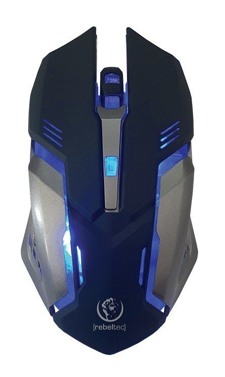 Zestaw dla graczy Sherman. Klawiatura+mysz+podkładka+słuchawki Rebeltec