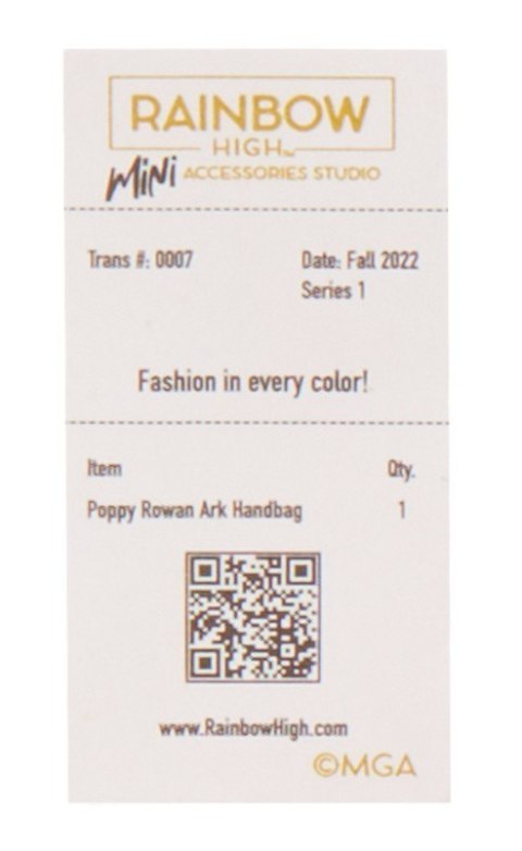 Torebka Rainbow High Accessories Studio Series 1 Asortyment MGA