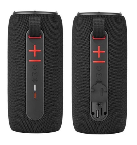 Głośnik Stripe TWS Bluetooth RGB Czarny Tracer