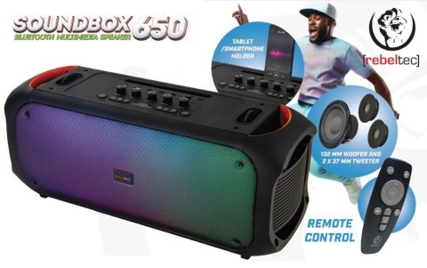 Głośnik Bluetooth FM/USB SoundBox 650 Rebeltec