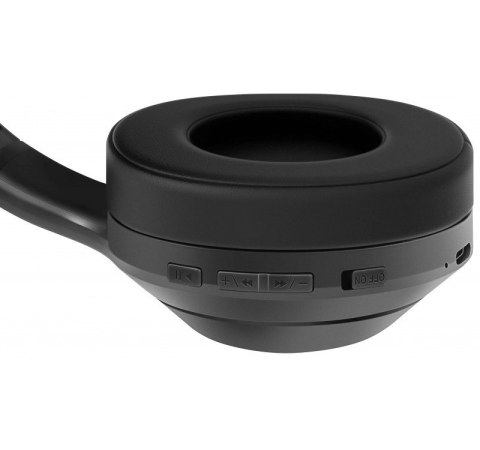 Słuchawki bezprzewodowe nauszne ANC Freemotion B695 Czarne Defender