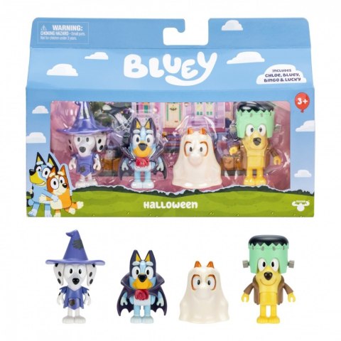Bluey Figurki Bal przebierańców 4-pak Tm Toys