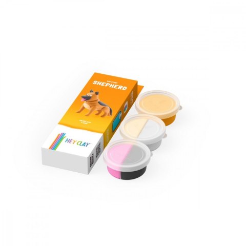 Masa plastyczna Hey Clay Figurka Psy Owczarek Niemiecki Tm Toys