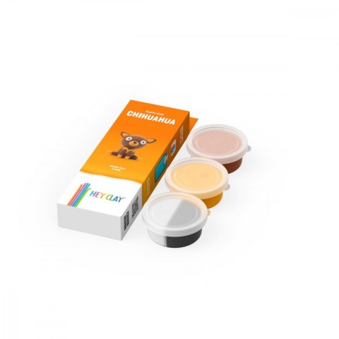 Masa plastyczna Hey Clay Figurka Puchate zwierzaki, Chihuahua Tm Toys