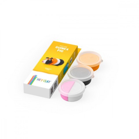 Masa plastyczna Hey Clay Figurka Puchate zwierzaki, Świnka Morska Tm Toys